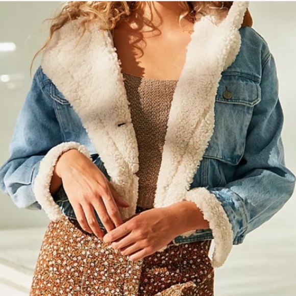 Hooded Denim Jacket | Poshmark